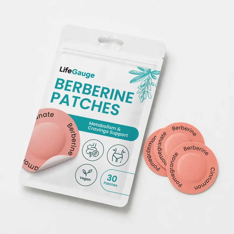 LifeGauge Berberine Patches package